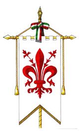 gonfalone - storia società italiana dell'iris