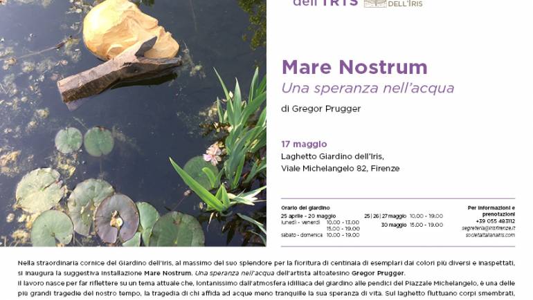 Dal 17 maggio 2018 mostra “MARE NOSTRUM Una speranza nell’acqua” di Gregor Prugger