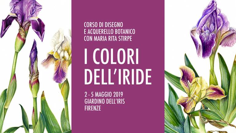 “I Colori dell’Iride” – Corso di disegno e acquerello botanico