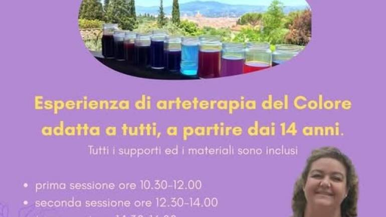 Esperienza di arteterapia del Colore